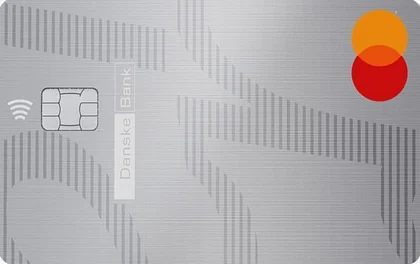 Danske Bank Mastercard Platin, kortets forside