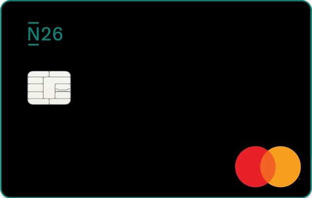 N26 Go, kortets forside
