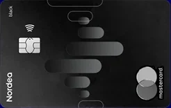 Nordea Black Mastercard, kortets forside