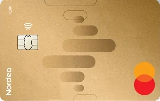 Nordea Gold Mastercard, kortets forside