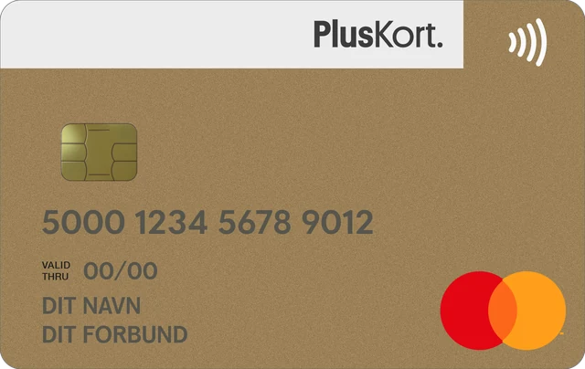 PlusGuldkort, kortets forside