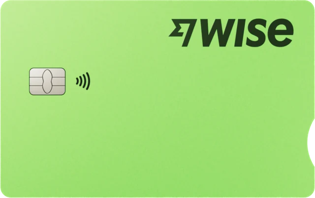 Wise-kort (Wise debit card), kortets forside